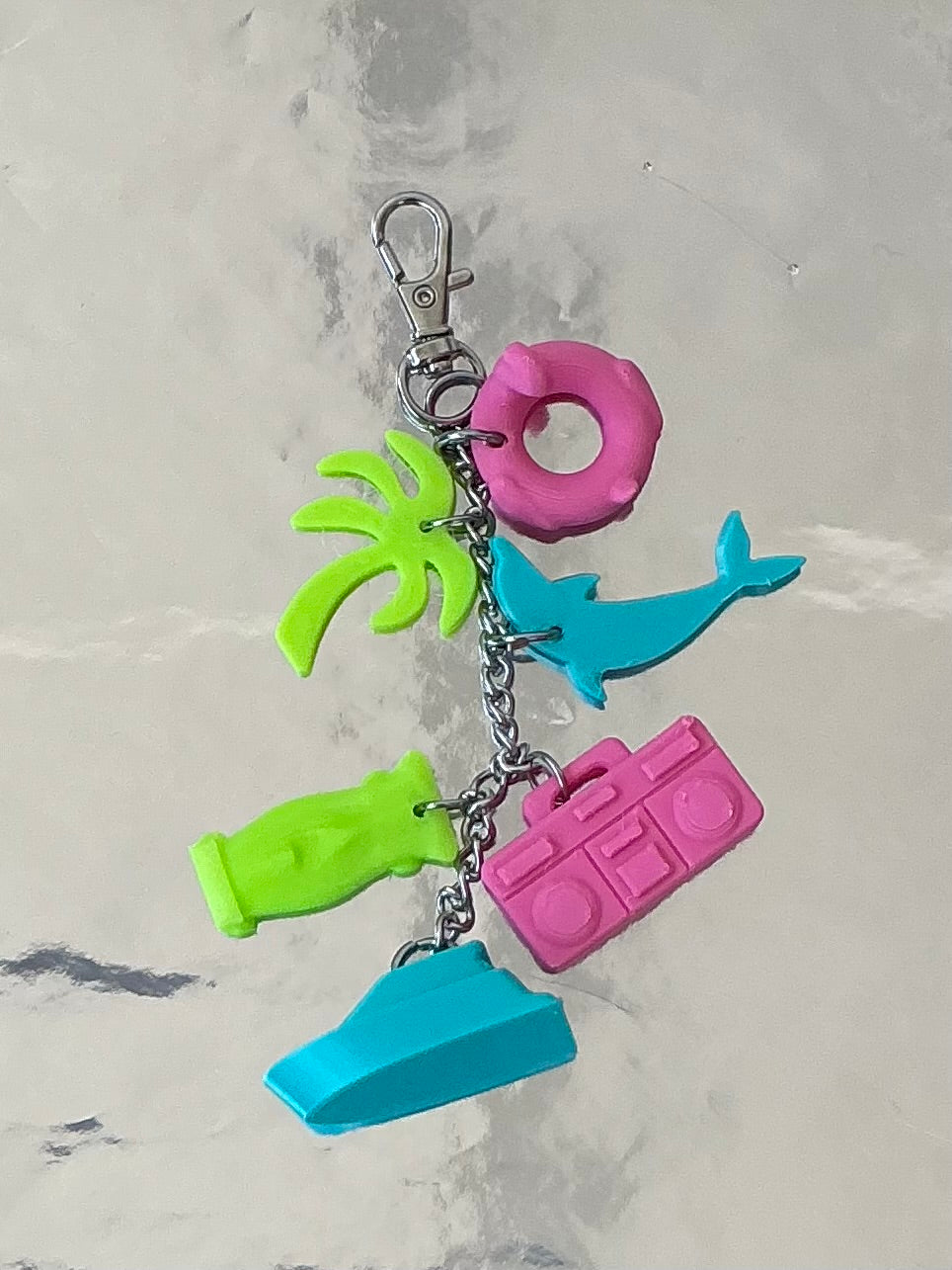 THE CAR PURSE (Aqua)