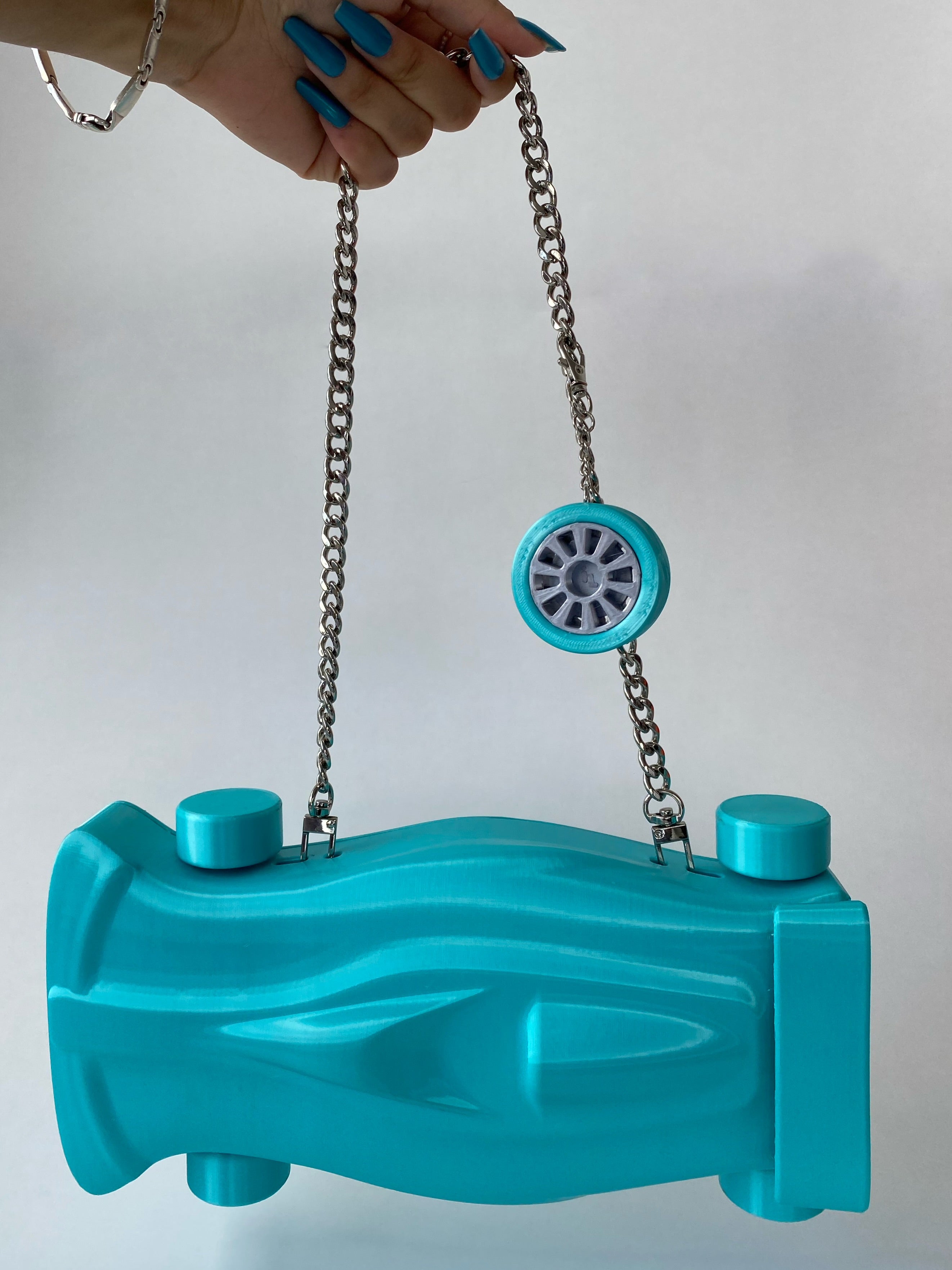 WHEEL BAG CHARM with NFC