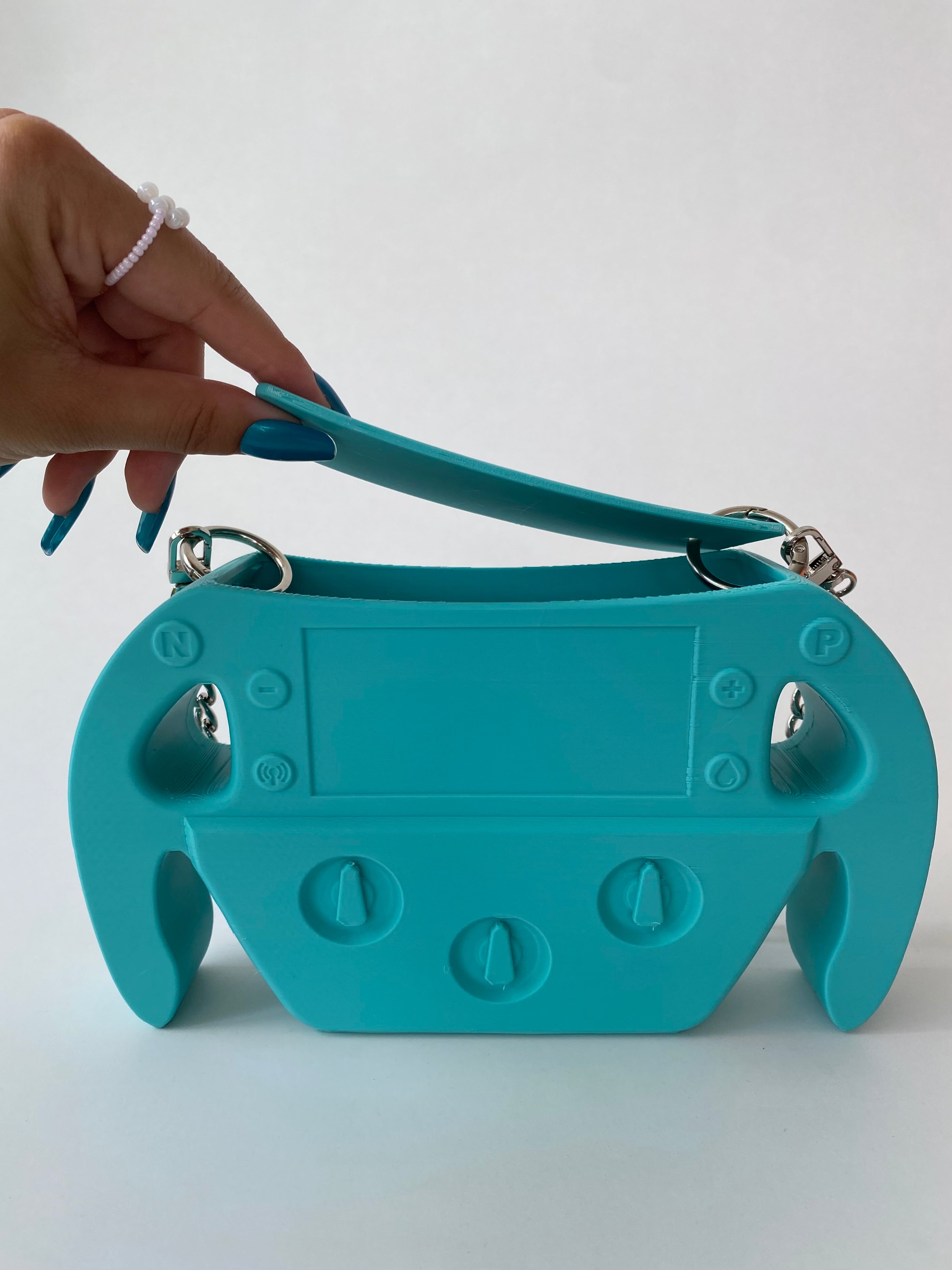 THE STEERING WHEEL PURSE (Blue)