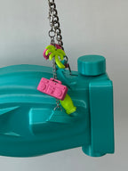 THE CAR PURSE (Aqua)