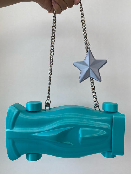 Custom - Gold STAR BAG CHARM with NFC