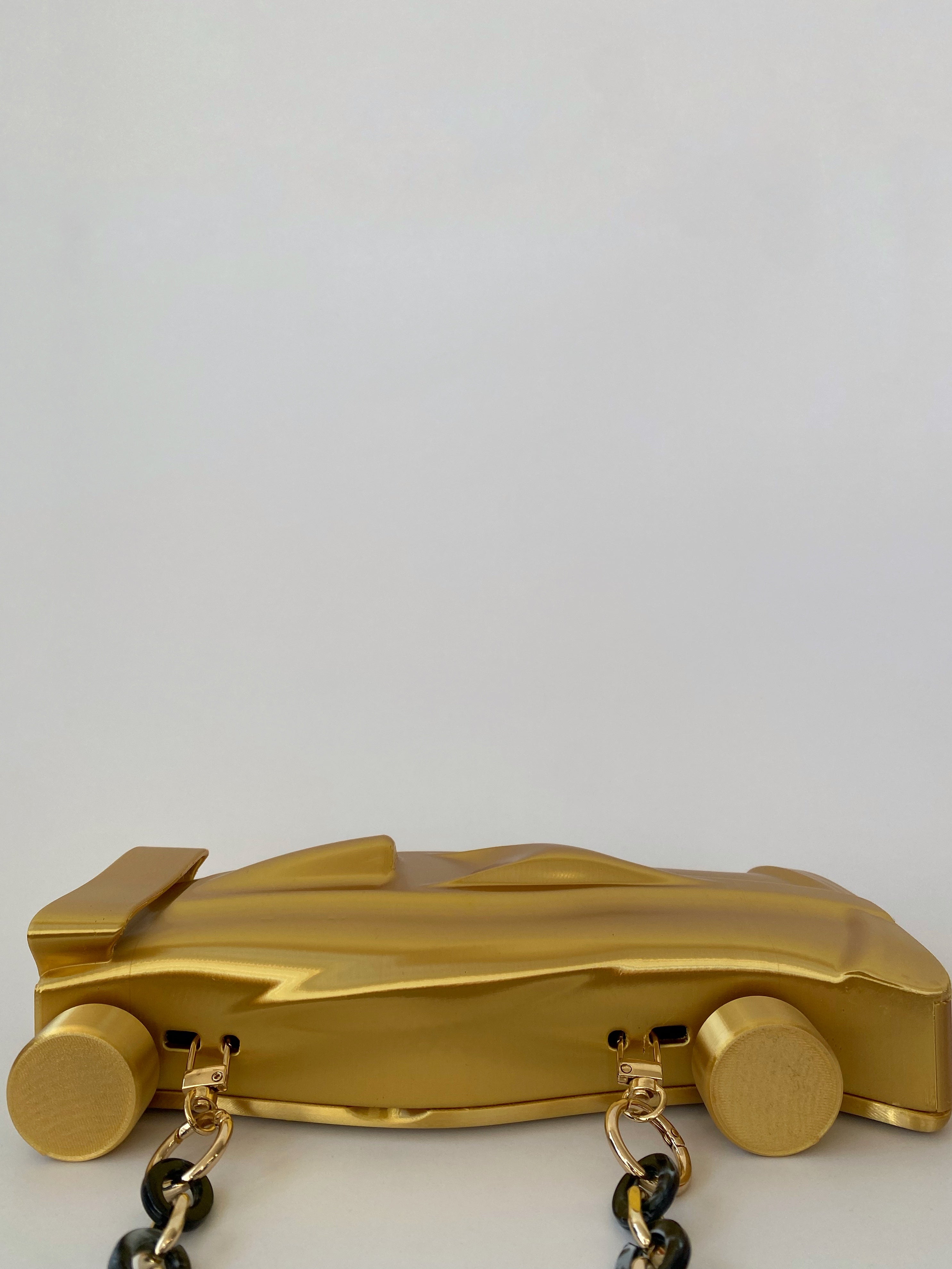 THE CAR PURSE (Gold)