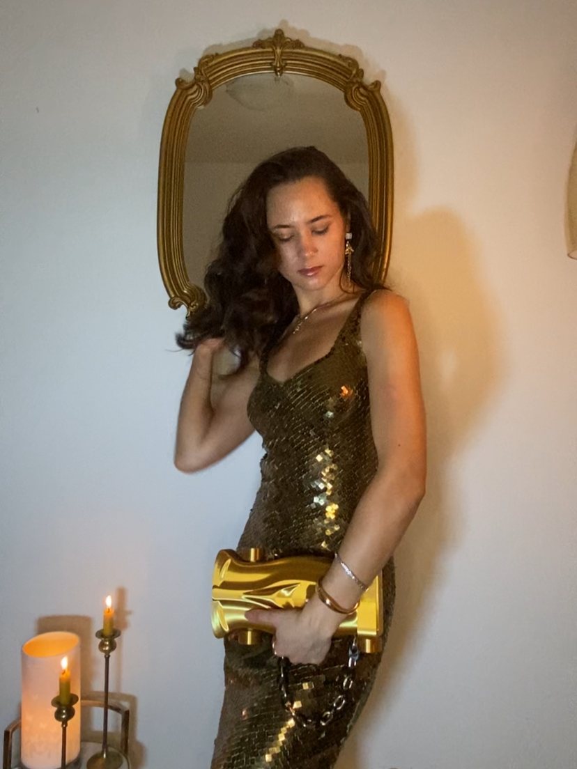 THE CAR PURSE (Gold)