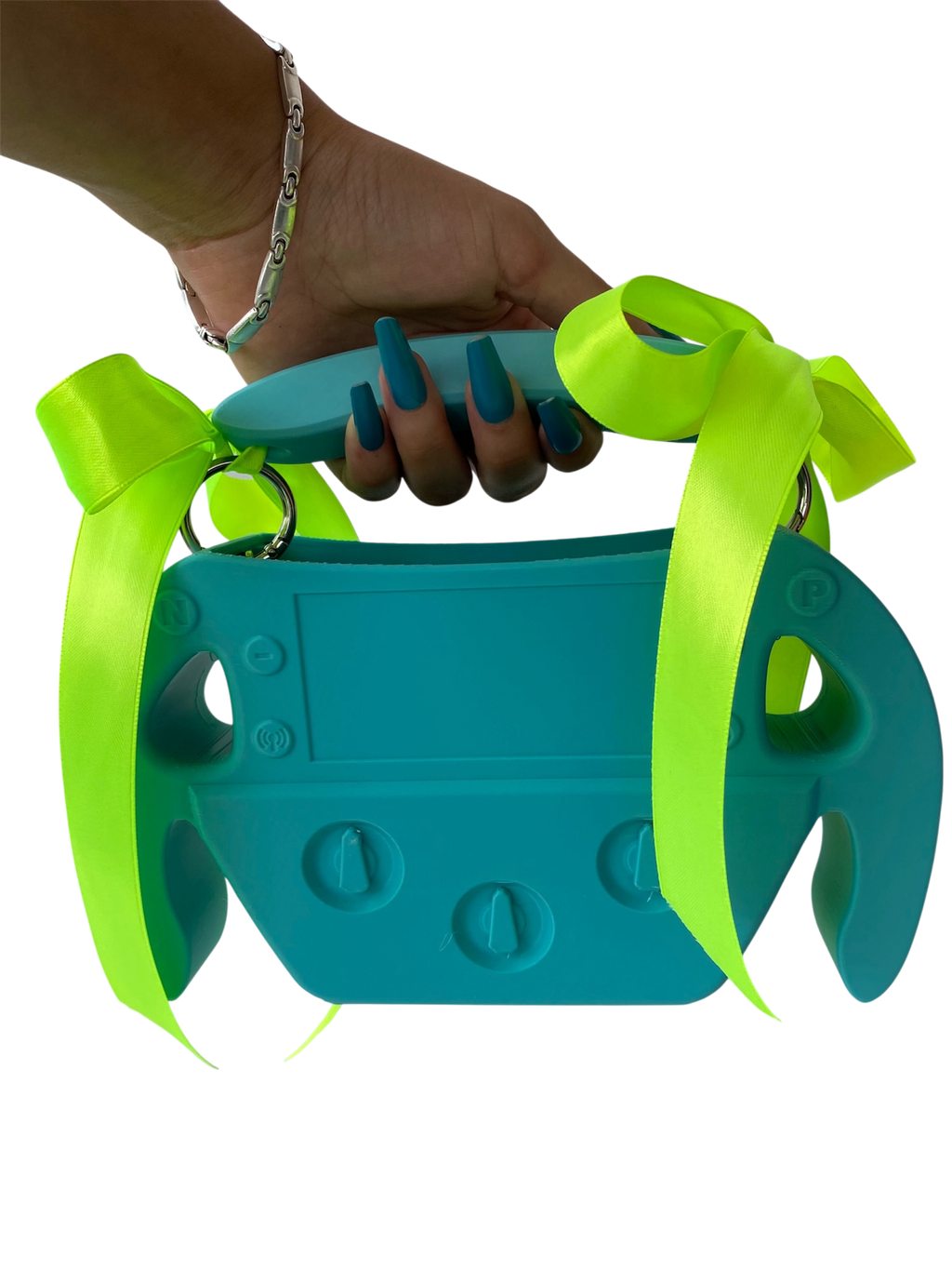 THE STEERING WHEEL PURSE (Blue)
