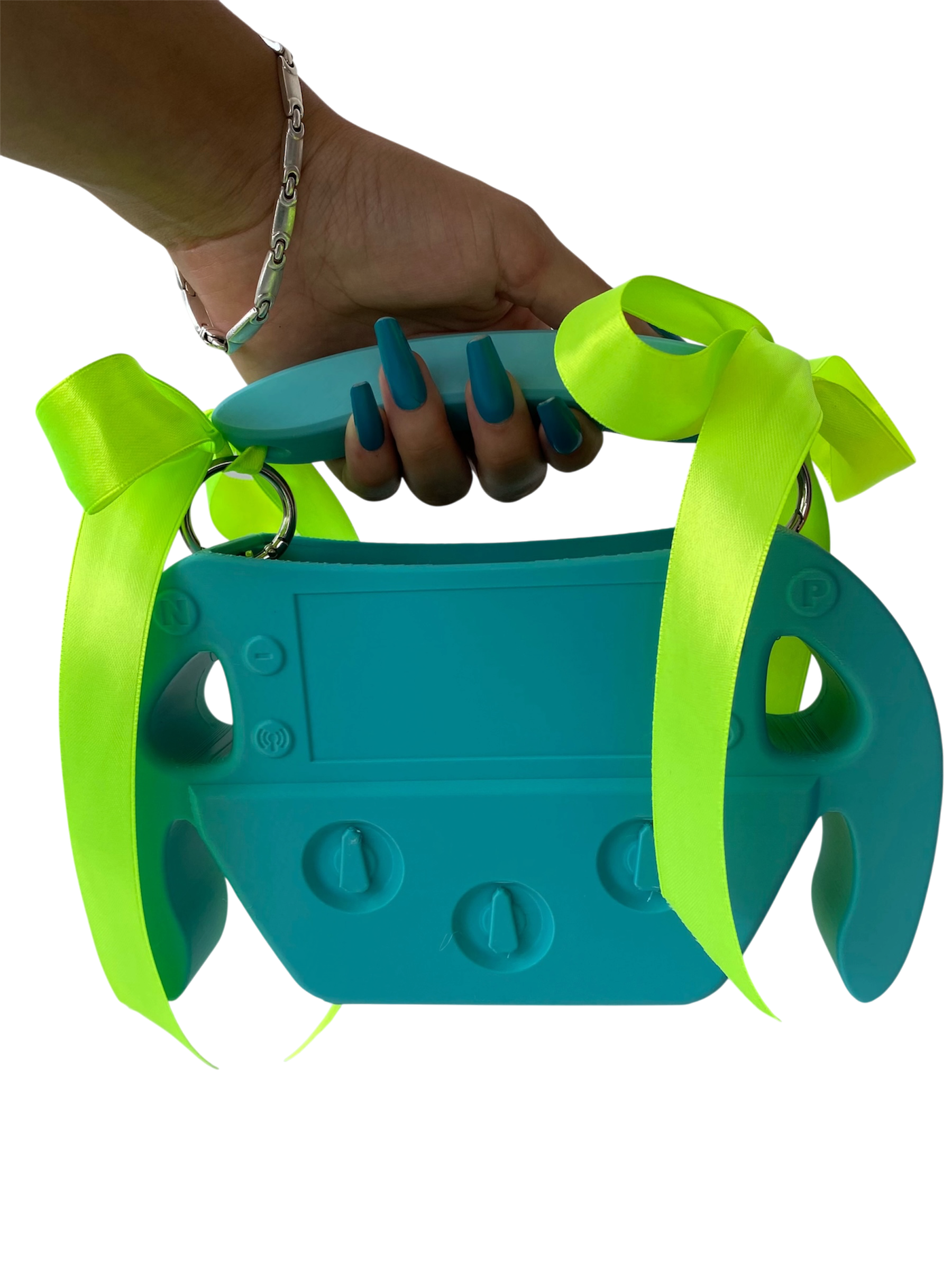 THE STEERING WHEEL PURSE (Blue)