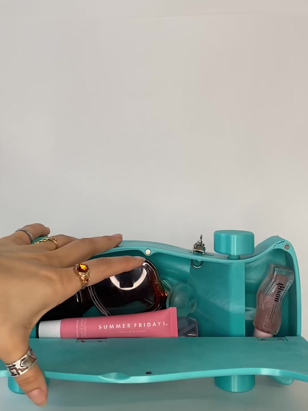 THE CAR PURSE (Aqua)