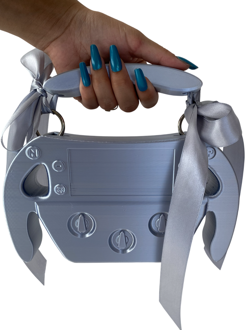THE STEERING WHEEL PURSE (Silver)
