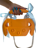 THE STEERING WHEEL PURSE (Orange)